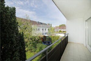 Balkon nach Westen