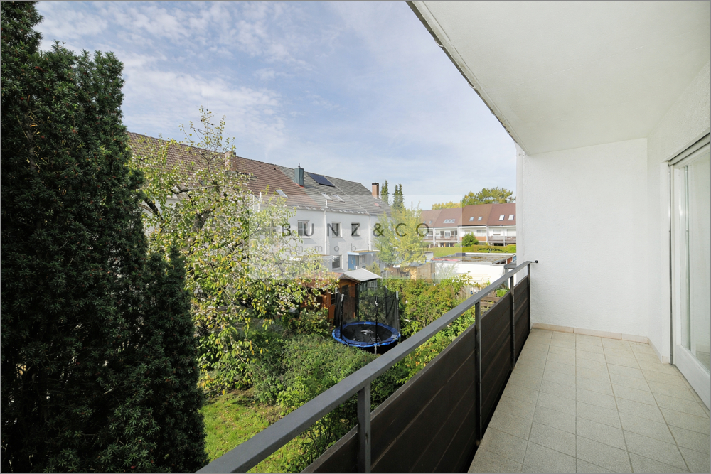 Balkon nach Westen