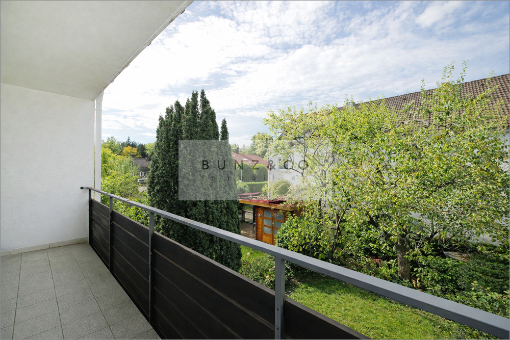 Balkon nach Westen