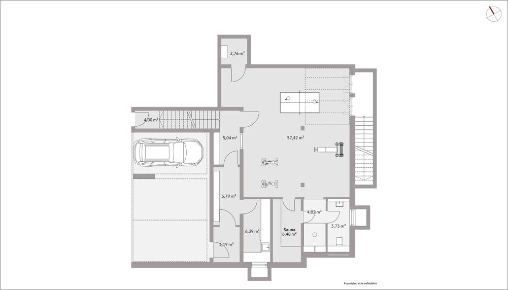 Grundriss Untergeschoss