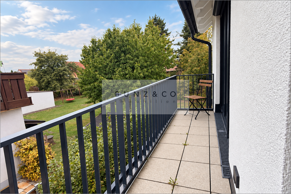 Balkon-Schlafzimmer