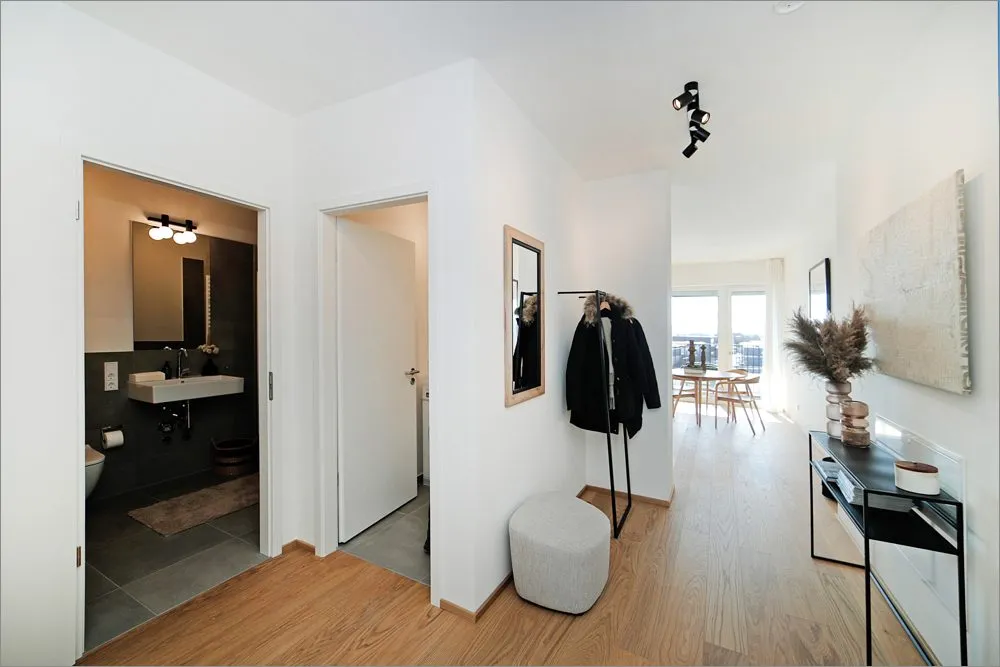 Immobilienangebot - München / Freimann - Alle - HEIDEPARK: NEUBAU-MIETWOHNUNGEN IN MÜNCHEN-NEUFREIMANN - bereits 100 % vermietet.