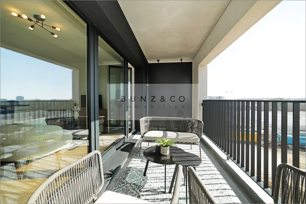 Immobilienangebot - München / Freimann - Alle - Moderner Wohntraum mit großem Südbalkon und Einbauküche!