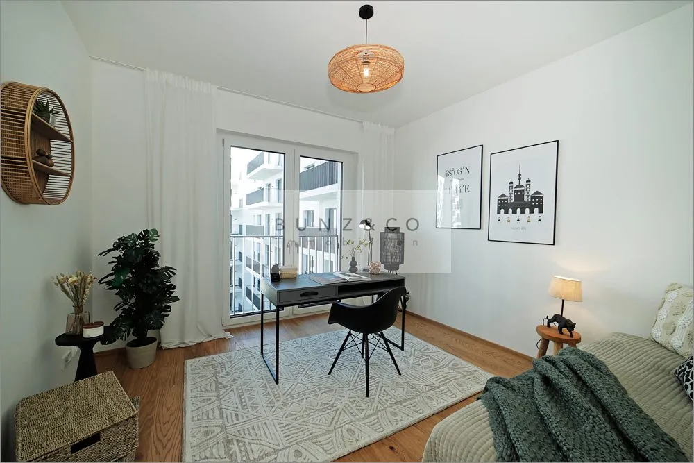 Immobilienangebot - München / Freimann - Alle - Moderner Wohntraum mit großem Südbalkon und Einbauküche!