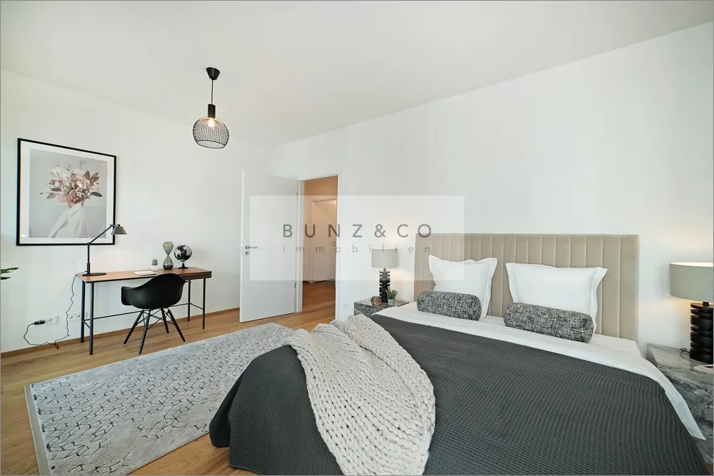 Immobilienangebot - München / Freimann - Alle - Moderner Wohntraum mit großem Südbalkon und Einbauküche!