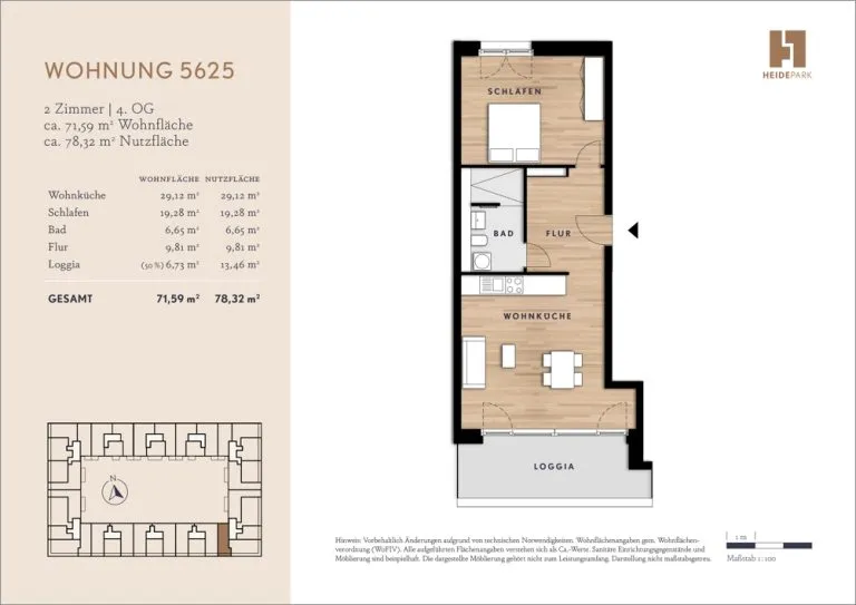 Immobilienangebot - München / Freimann - Alle - Moderner Wohntraum mit großem Südbalkon und Einbauküche!