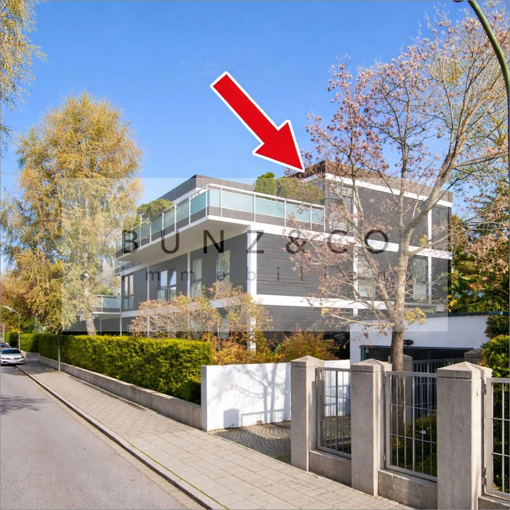 Immobilienangebot - München - Alle - Außergewöhnliche Dachterrassenwohnung im Herzogpark mit einzigartigem Wohngefühl!