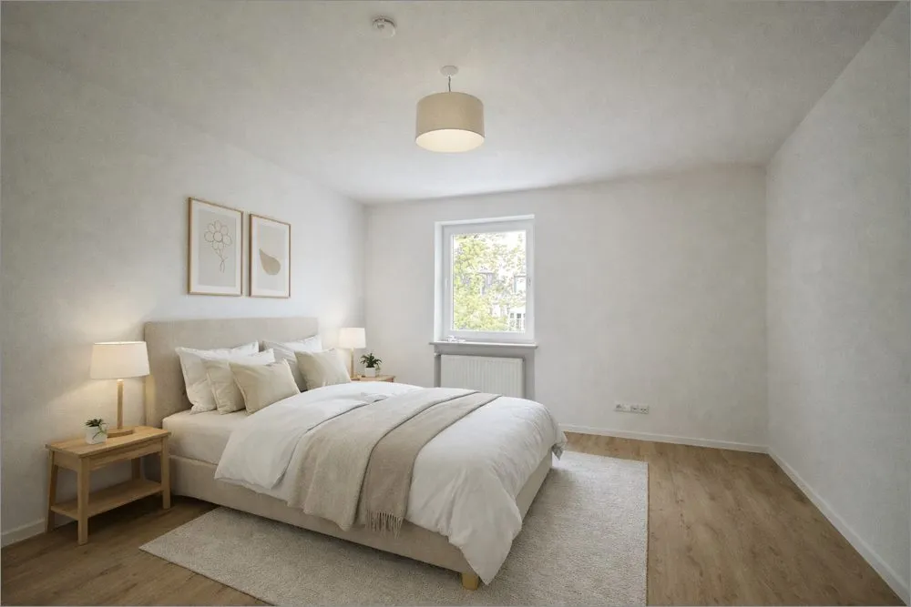 Immobilienangebot - München - Alle - Schicke Wohnung im Norden von Schwabing - mit Südbalkon!