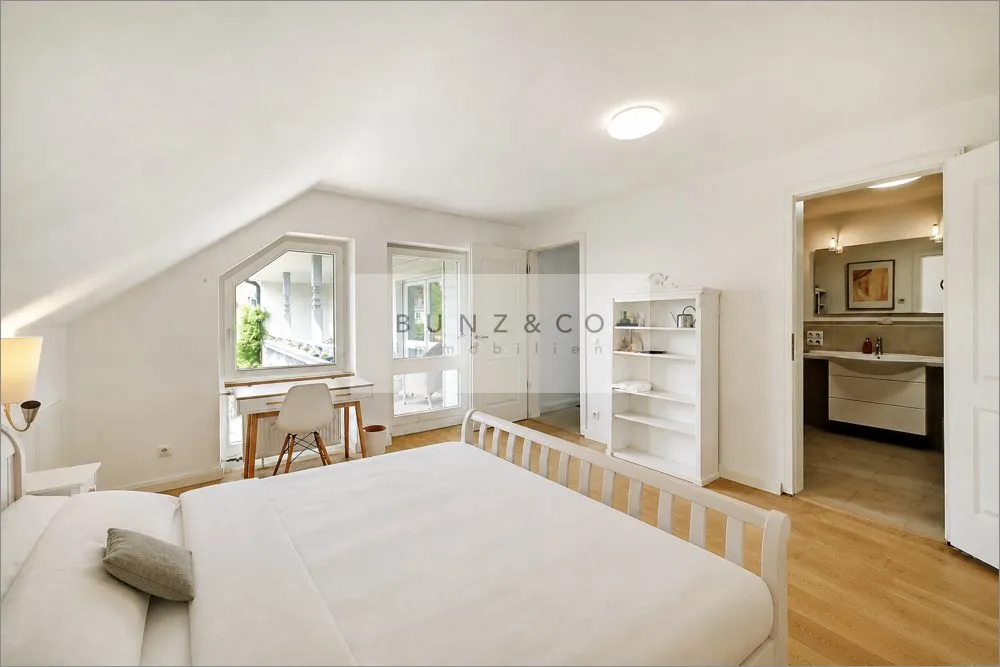 Immobilienangebot - Pullach im Isartal - Alle - Viel Platz für die ganze Familie – Doppelhaushälfte mit Südwestgarten in Bestlage von Pullach