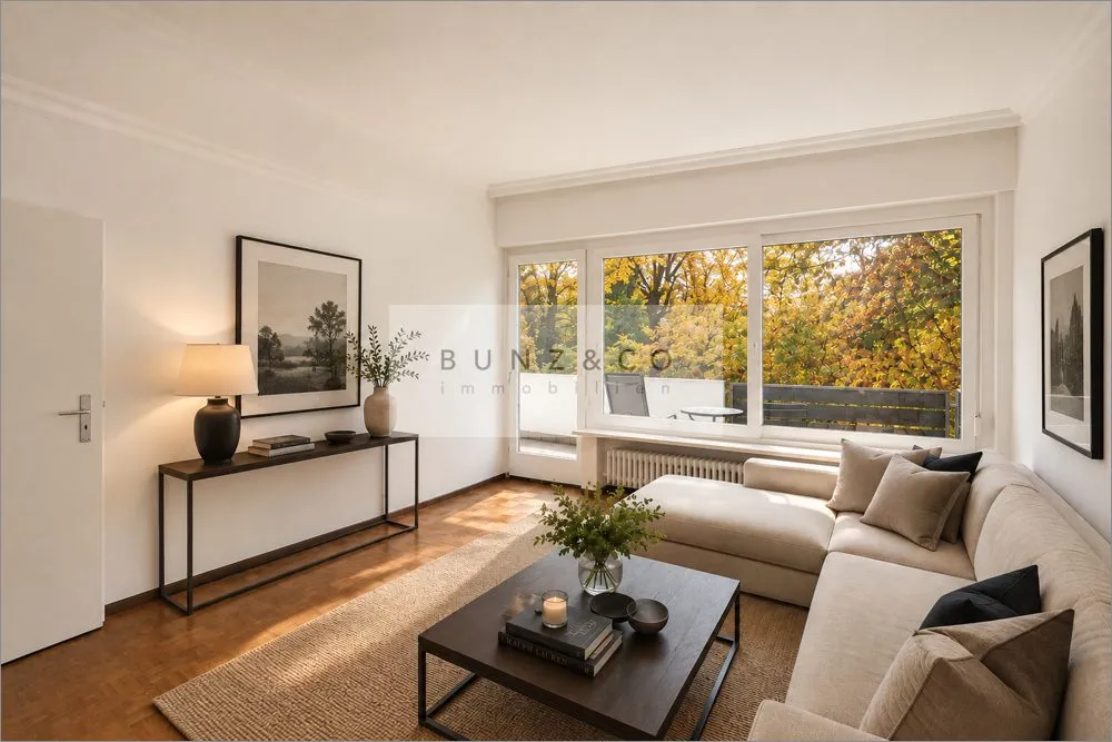 Immobilienangebot - München - Alle - Premiumlage Solln: Attraktive Wohnung mit großem Südbalkon