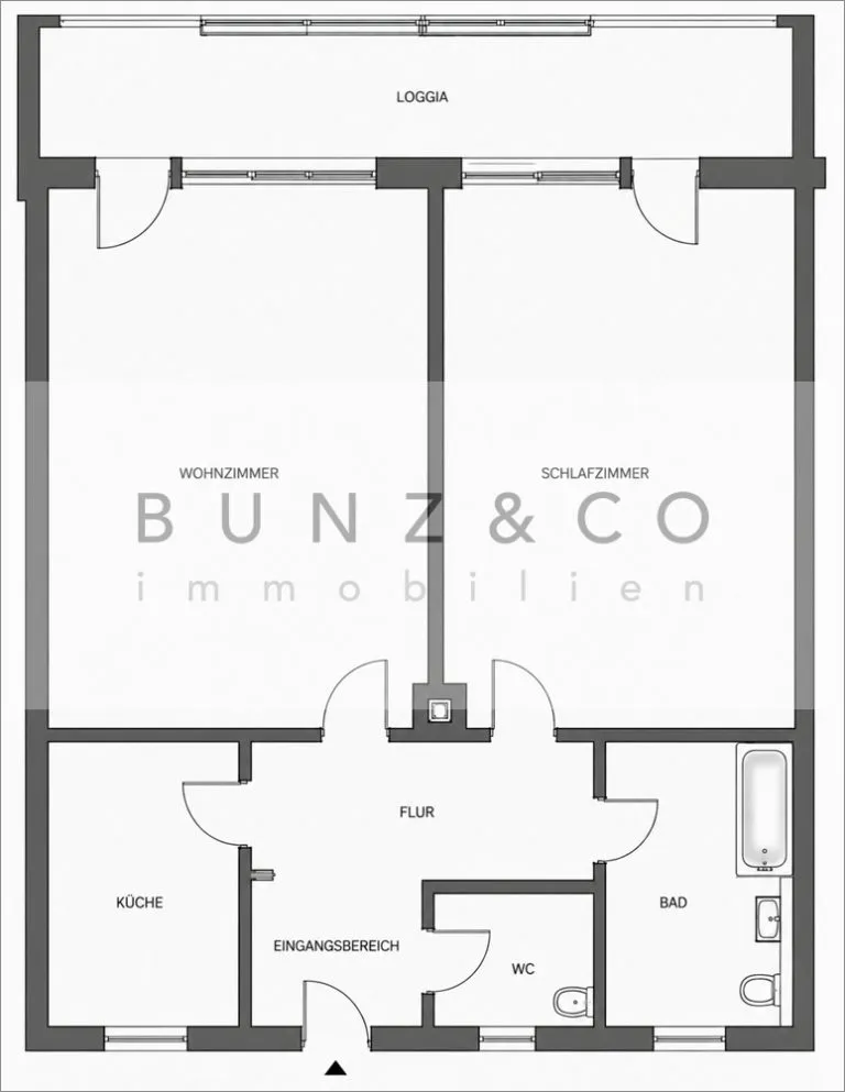 Immobilienangebot - München / Laim - Alle - Renovierte teilmöblierte Wohnung mit Südloggia, Einbauküche und TG-Stellplatz